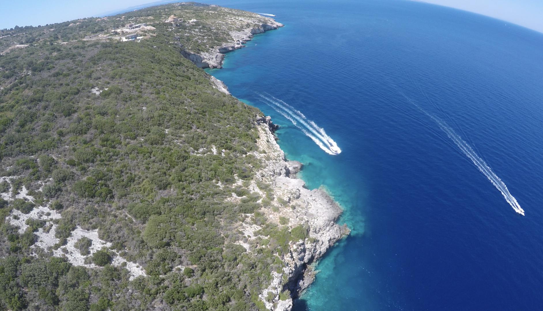 1 - waterfront plot of land for sale in zante ionian islands greece