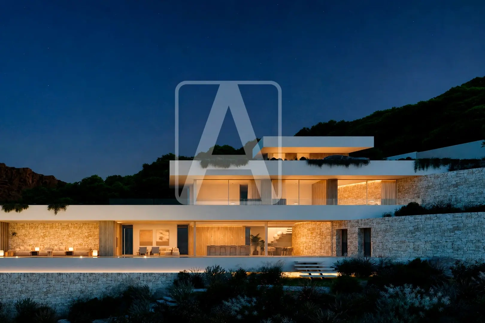 1 - продажа дом вид моря calpe - costa blanca валенсия испания