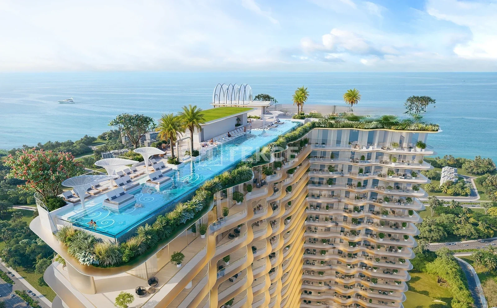 1 - venda apartamento vista de mar dubai dubai emirados árabes unidos