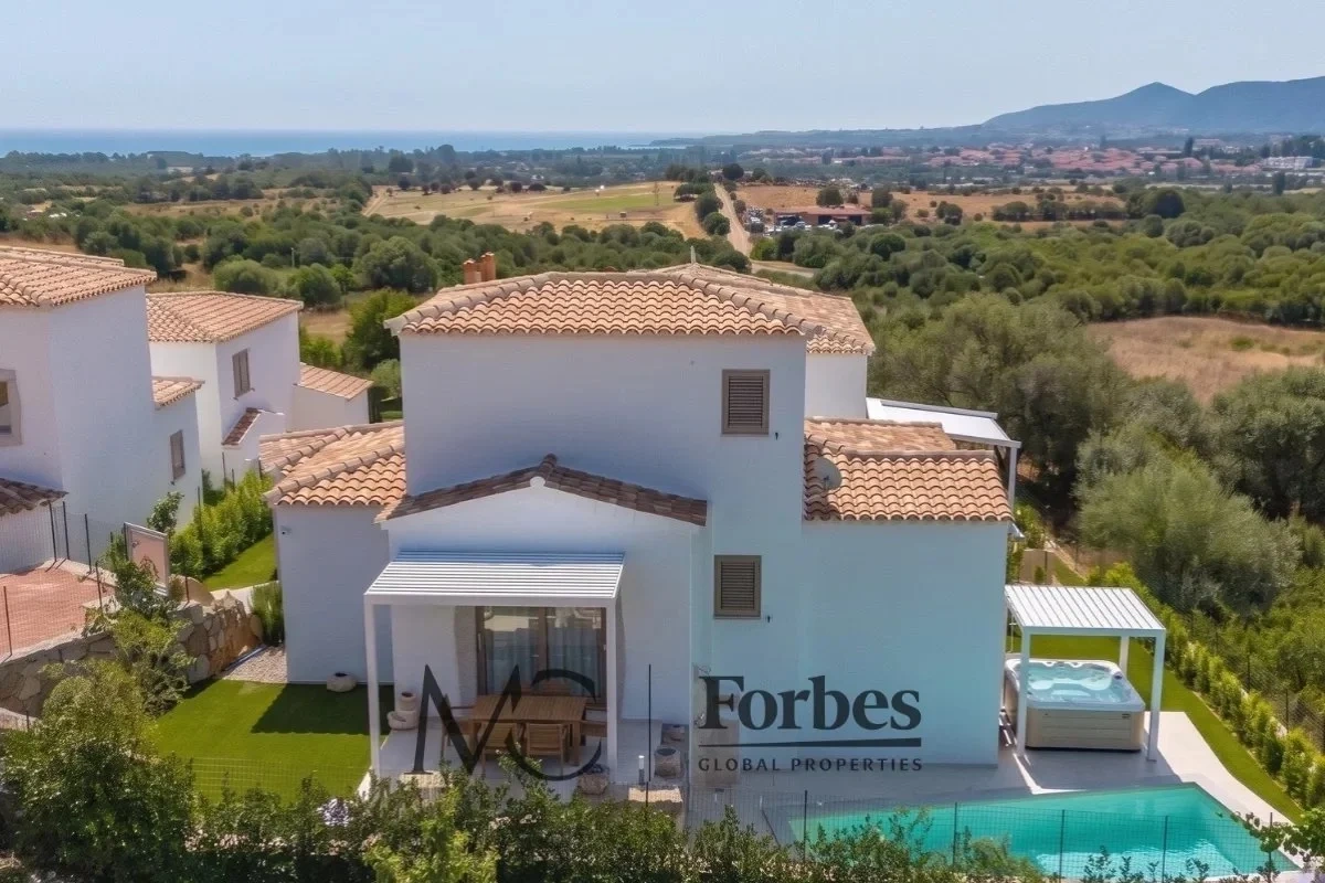 1 - vente villa vue mer budoni sardaigne italie