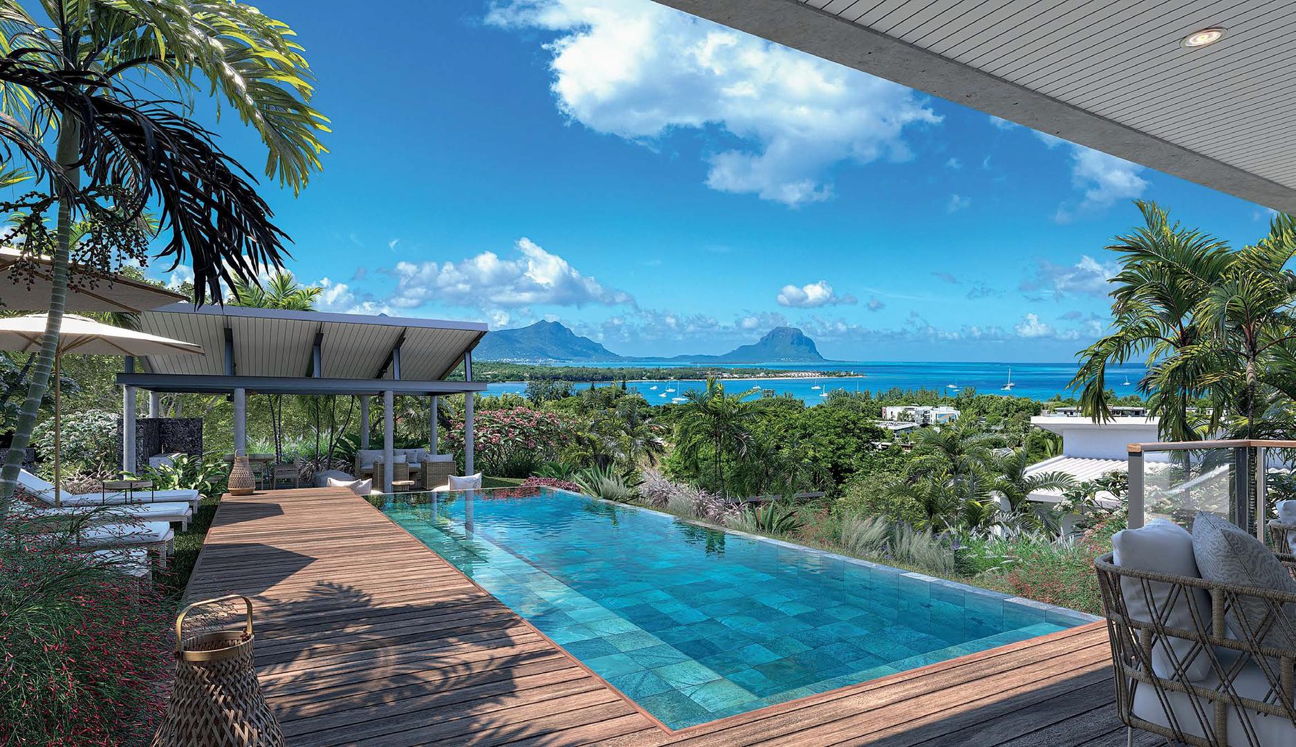 2 - verkoop huis strand to voet la preneuse rivière noire mauritius