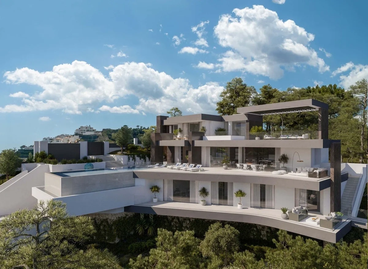 2 - vente maison vue mer benahavis - costa del sol andalousie espagne