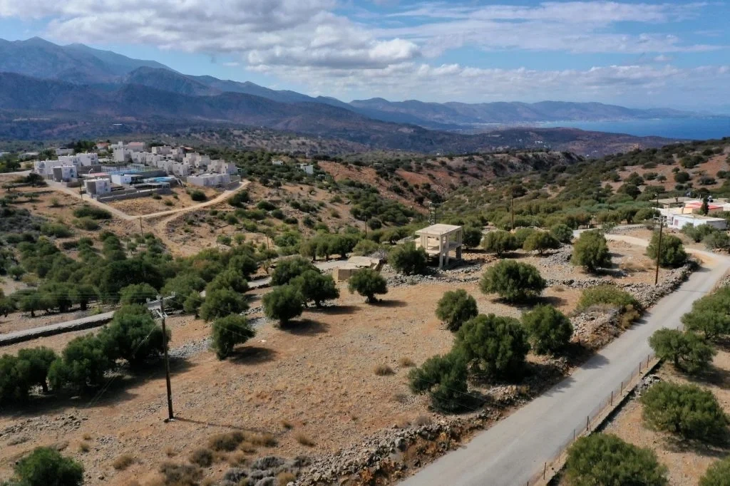 1 - vente terrain vue mer neapolis crète grèce