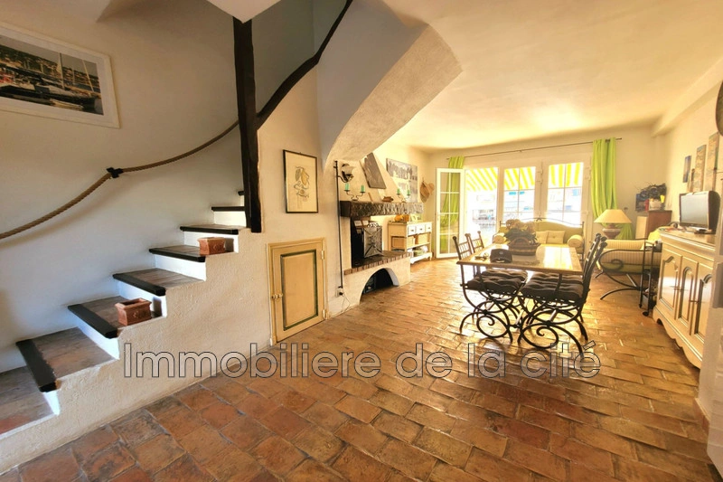 1 - vente maison plage à pied port grimaud var france