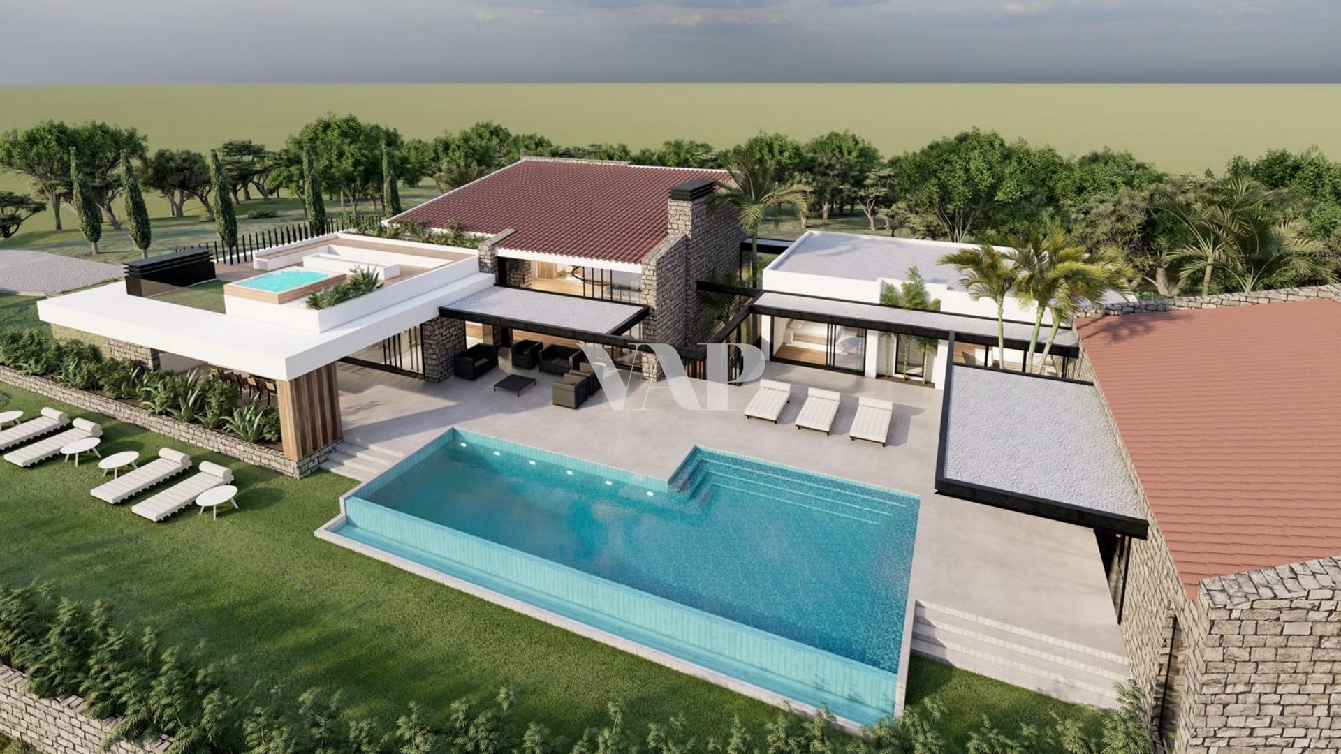1 - sea view plot of land for sale in olhão algarve portugal
