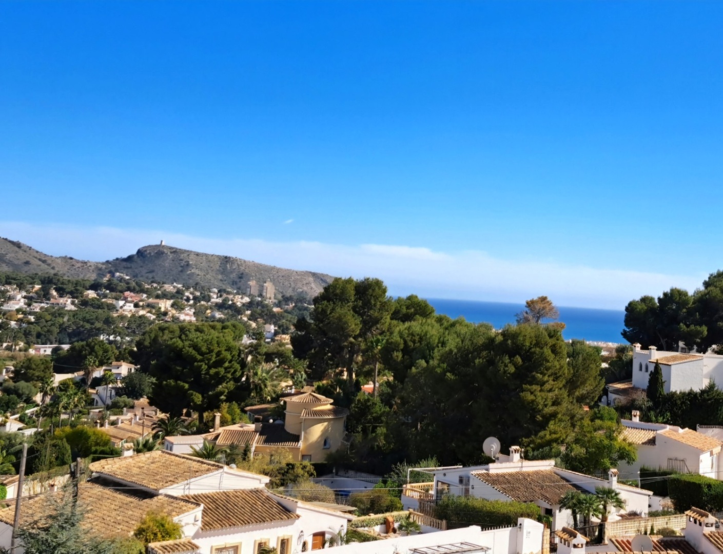 1 - venda apartamento vista de mar moraira - costa blanca comunidade valenciana espanha