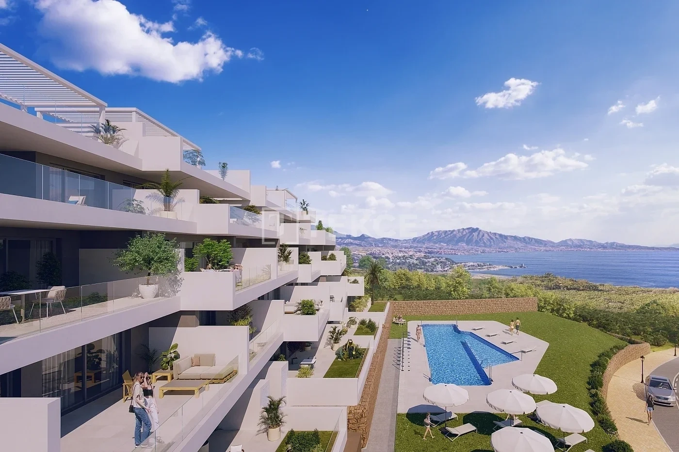 1 - vendita appartamento vista mare manilva andalusia spagna