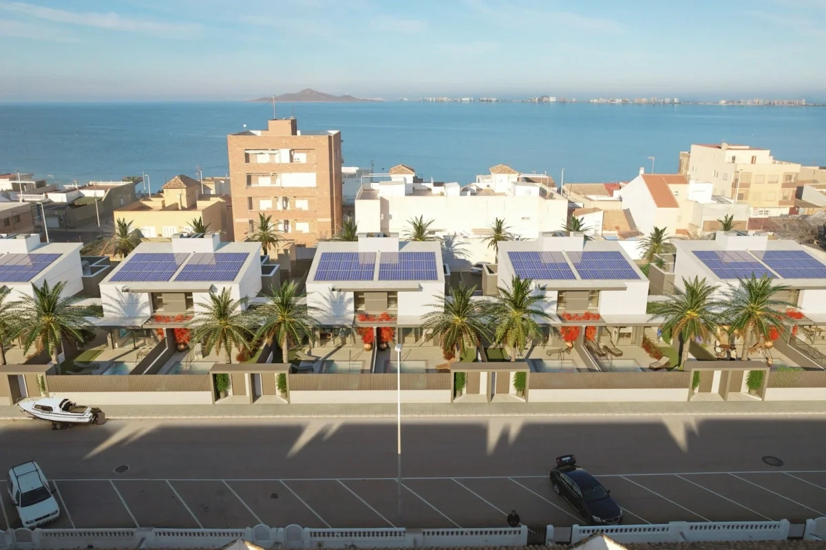 1 - vente villa pieds dans l'eau los nietos région de murcie espagne