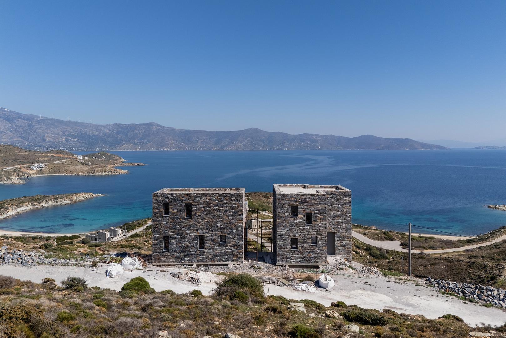 1 - vente maison plage à pied kárystos grèce centrale grèce