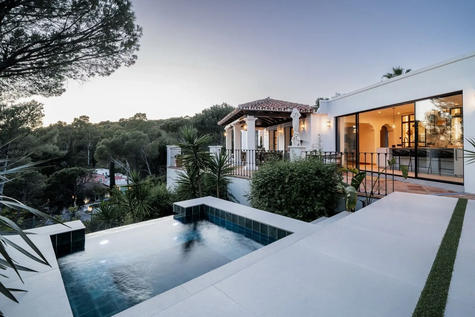 2 - verkauf haus meerblick benahavis - costa del sol andalusien spanien
