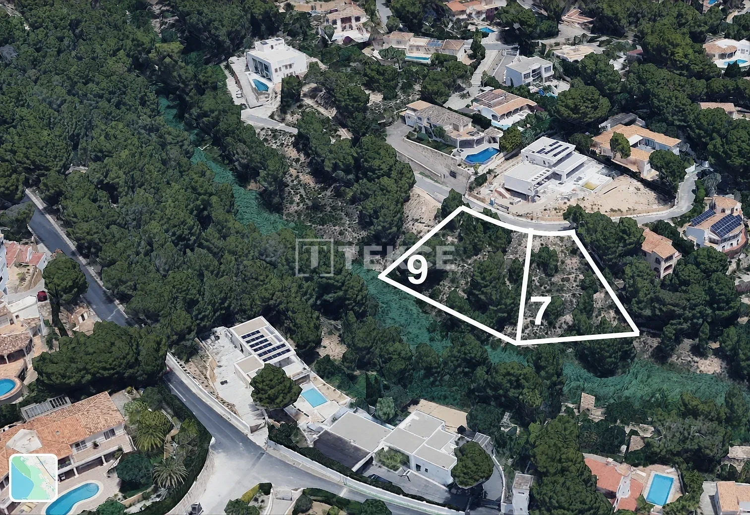 1 - sea view plot of land for sale in altea - costa blanca valencian community spain