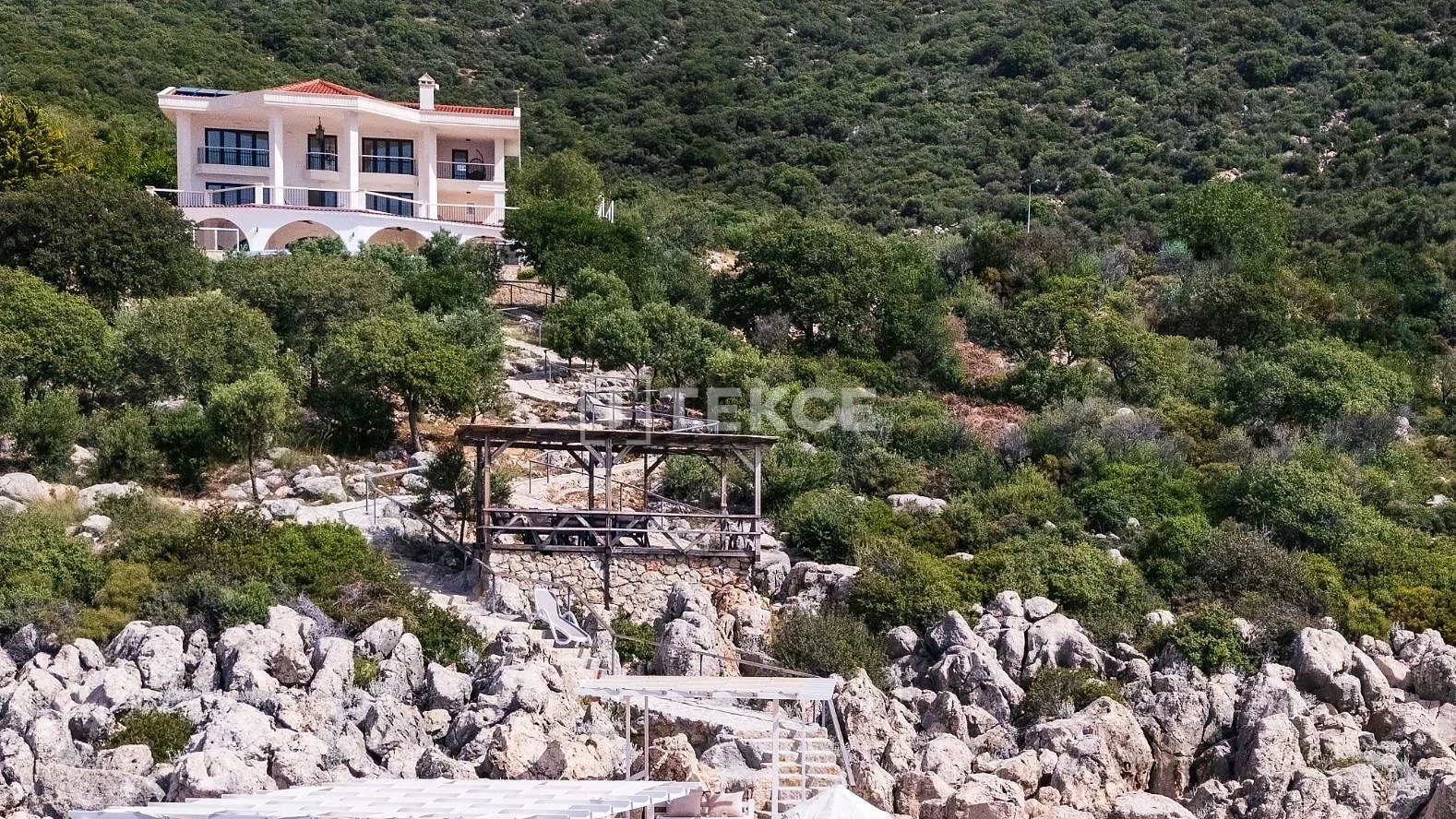 2 - venta villa frente al mar kas antalya turquía