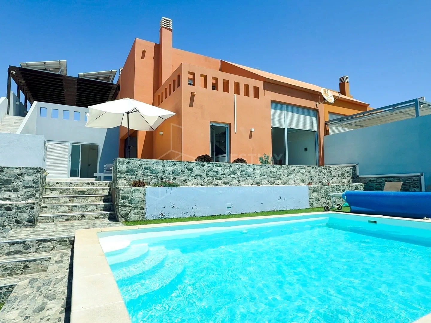 1 - vendita villa vista mare caleta de fuste fuerteventura - isole canarie spagna