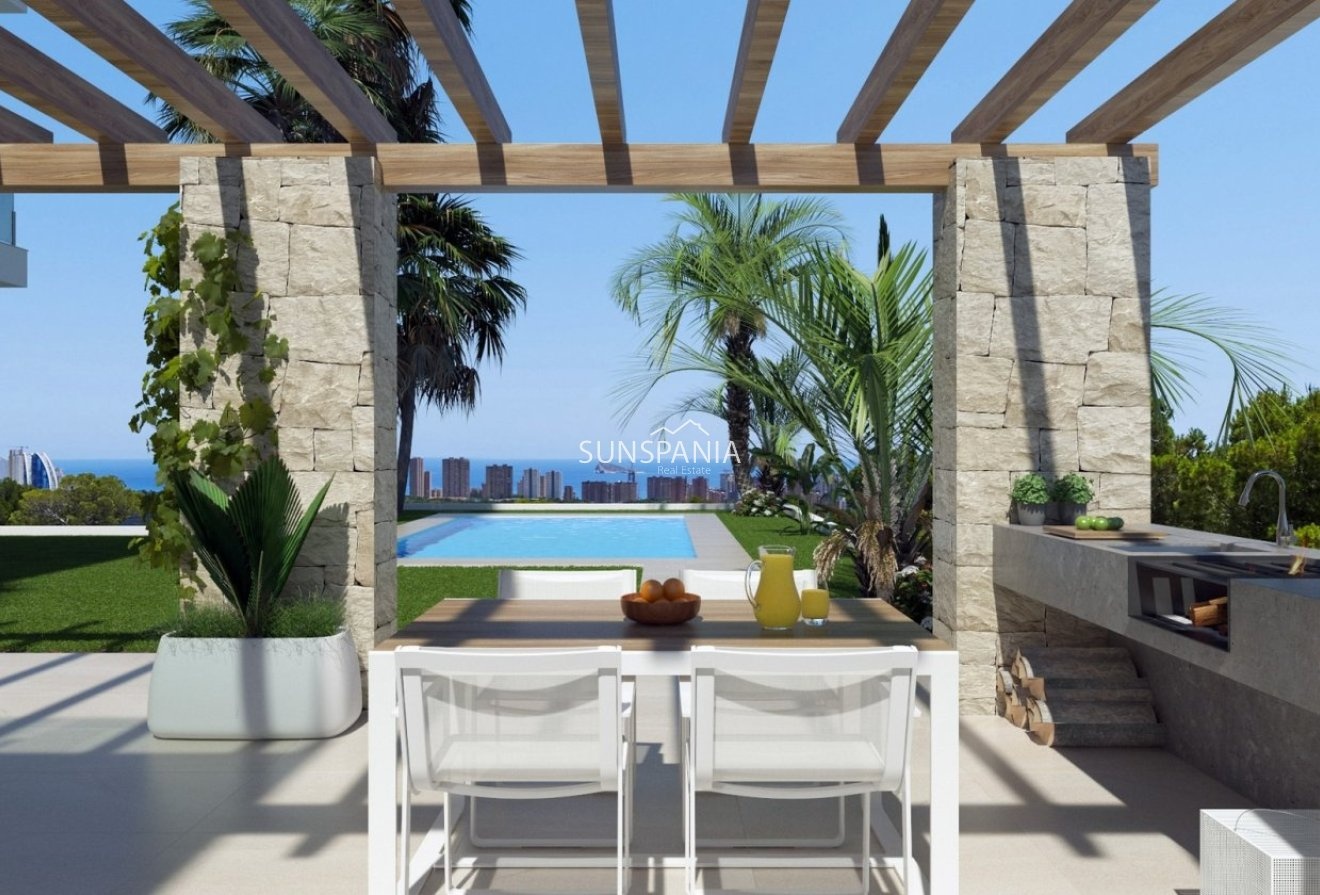 2 - vente maison vue mer finestrat - costa blanca communauté valencienne espagne