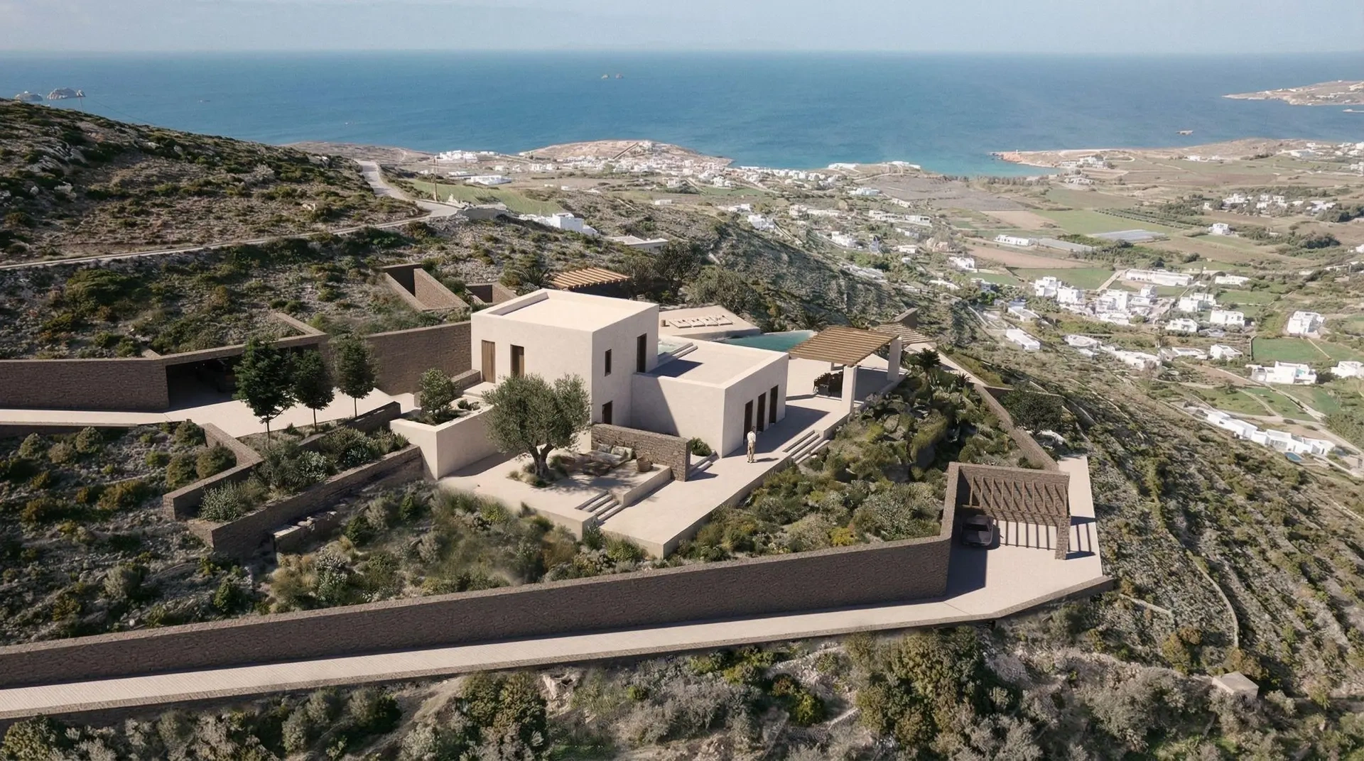 1 - vendita villa paro - cicladi egeo meridionale grecia