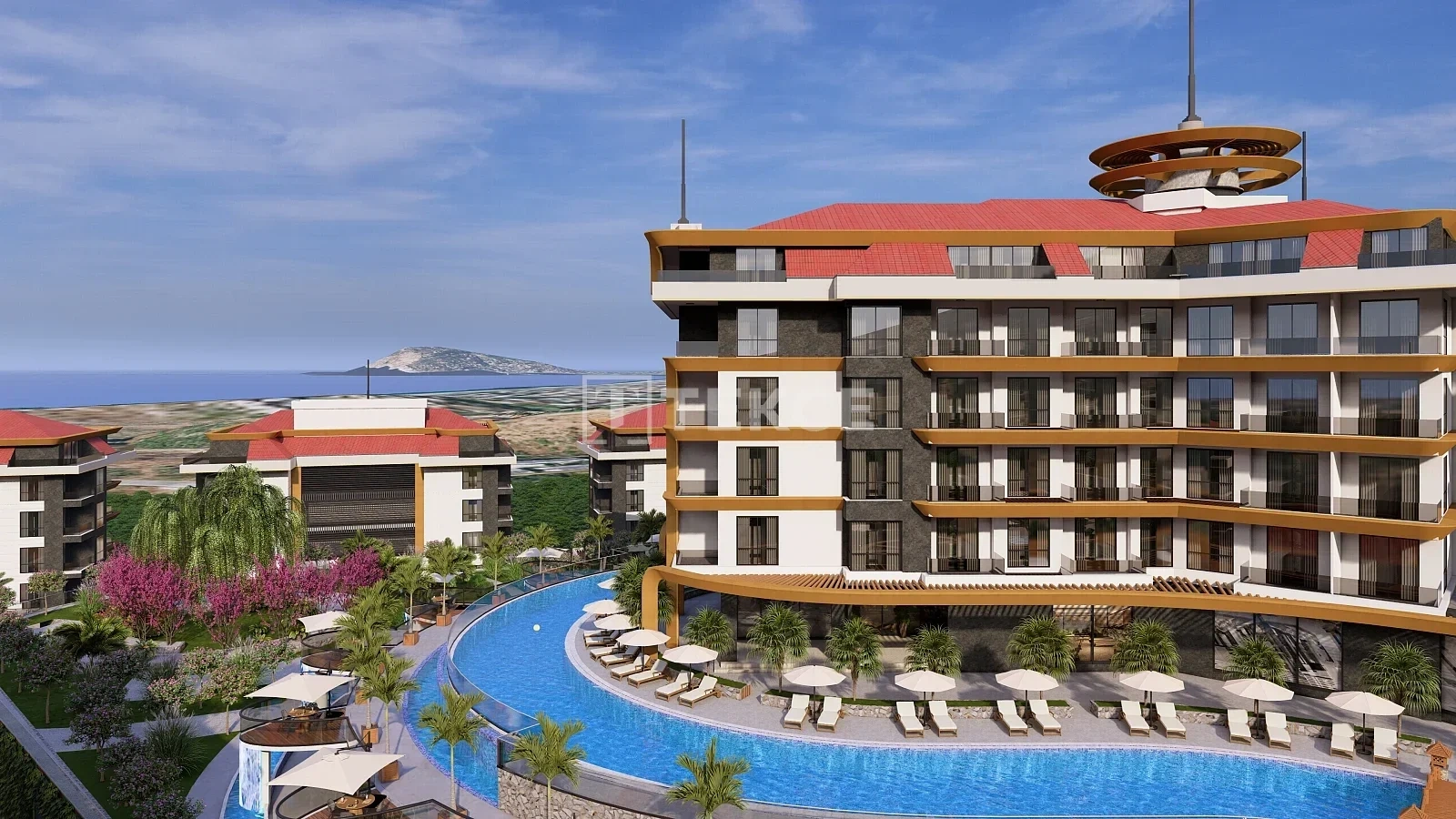 2 - venda apartamento vista de mar alanya antalya turquia