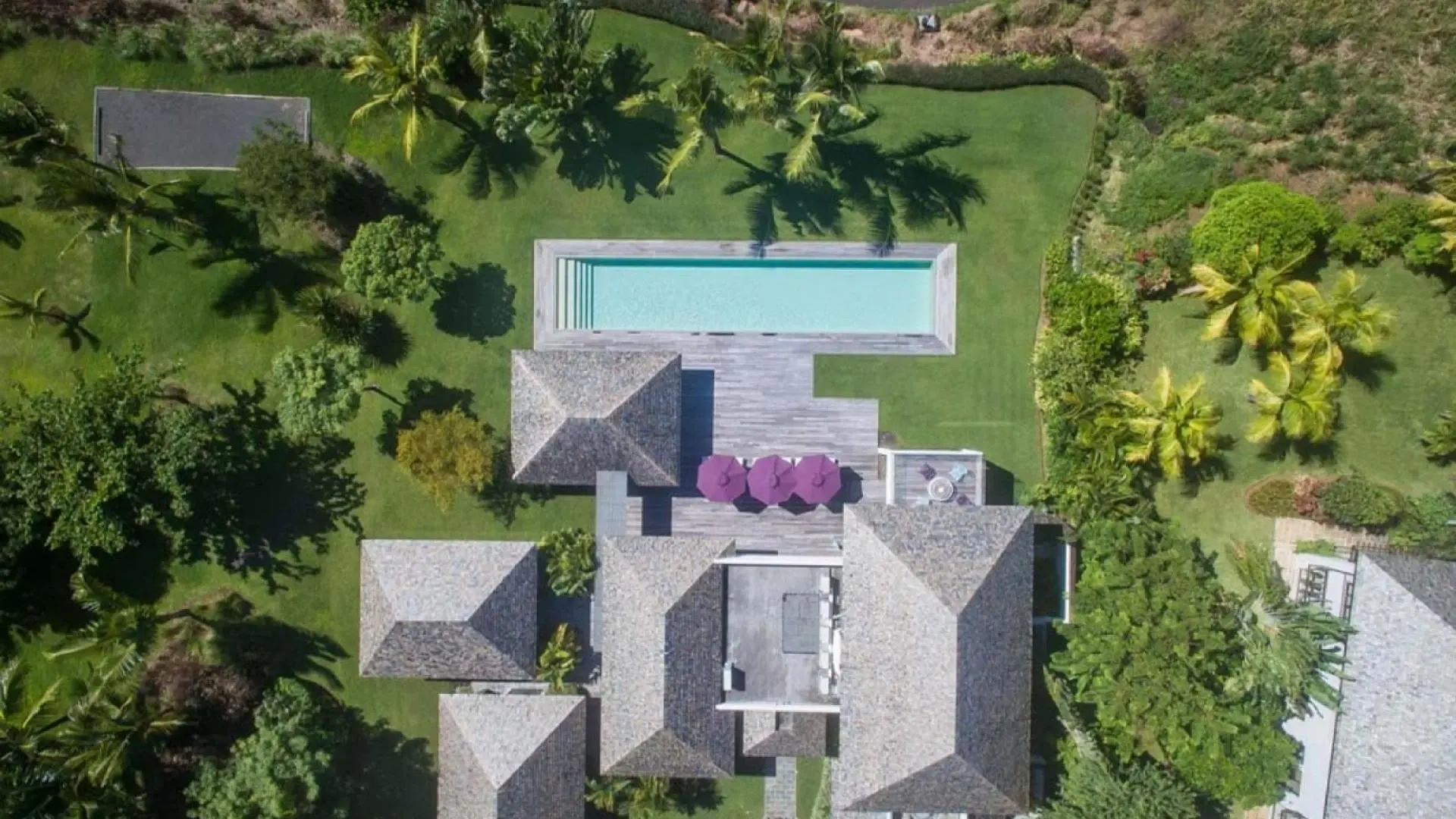 2 - продажа villa пляж пешком beau champ флак маврикий