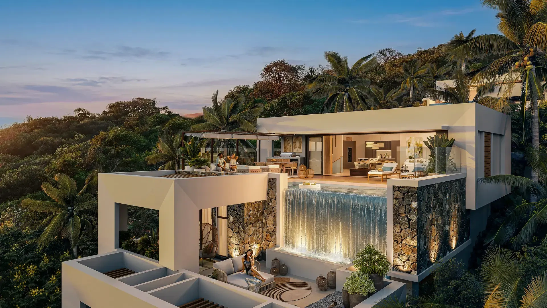 2 - vente maison vue mer rivière noire rivière noire île maurice