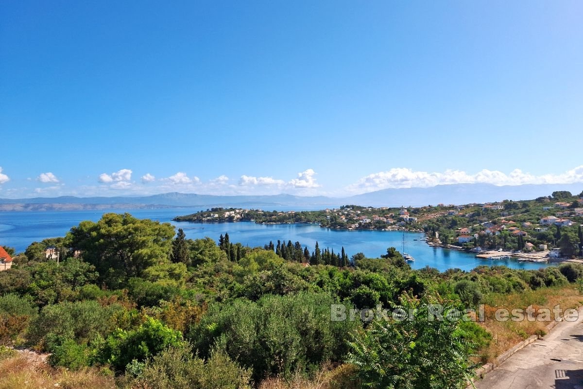 2 - vente terrain vue mer solta split-dalmatie croatie