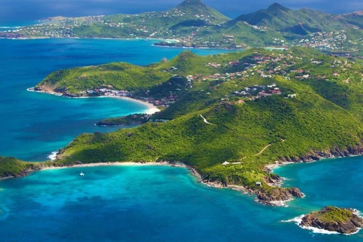 1 - vendita commercio spiaggia a piedi gustavia saint barthelemy - antille francesi isole dei caraibi