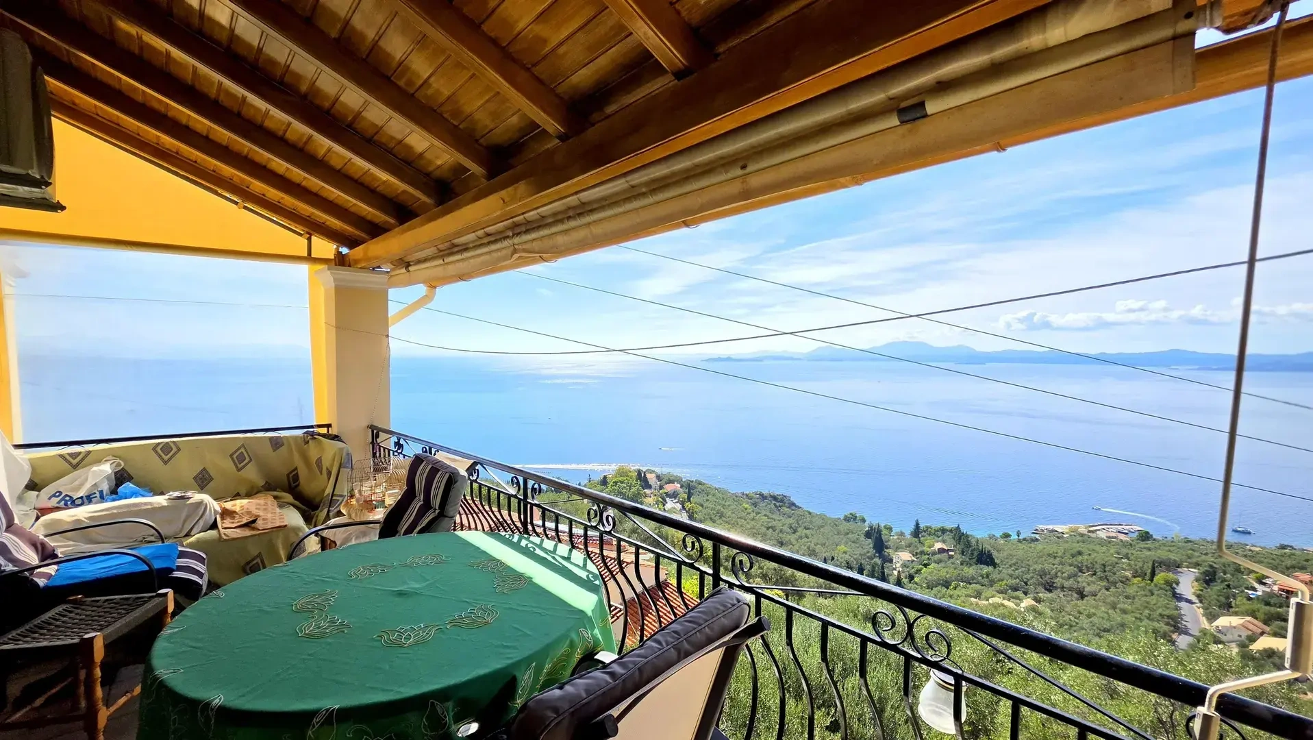 1 - vente maison vue mer corfu îles ioniennes grèce