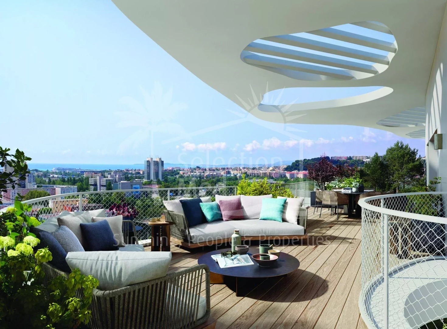 1 - verkauf wohnung meerblick nice alpes-maritimes frankreich