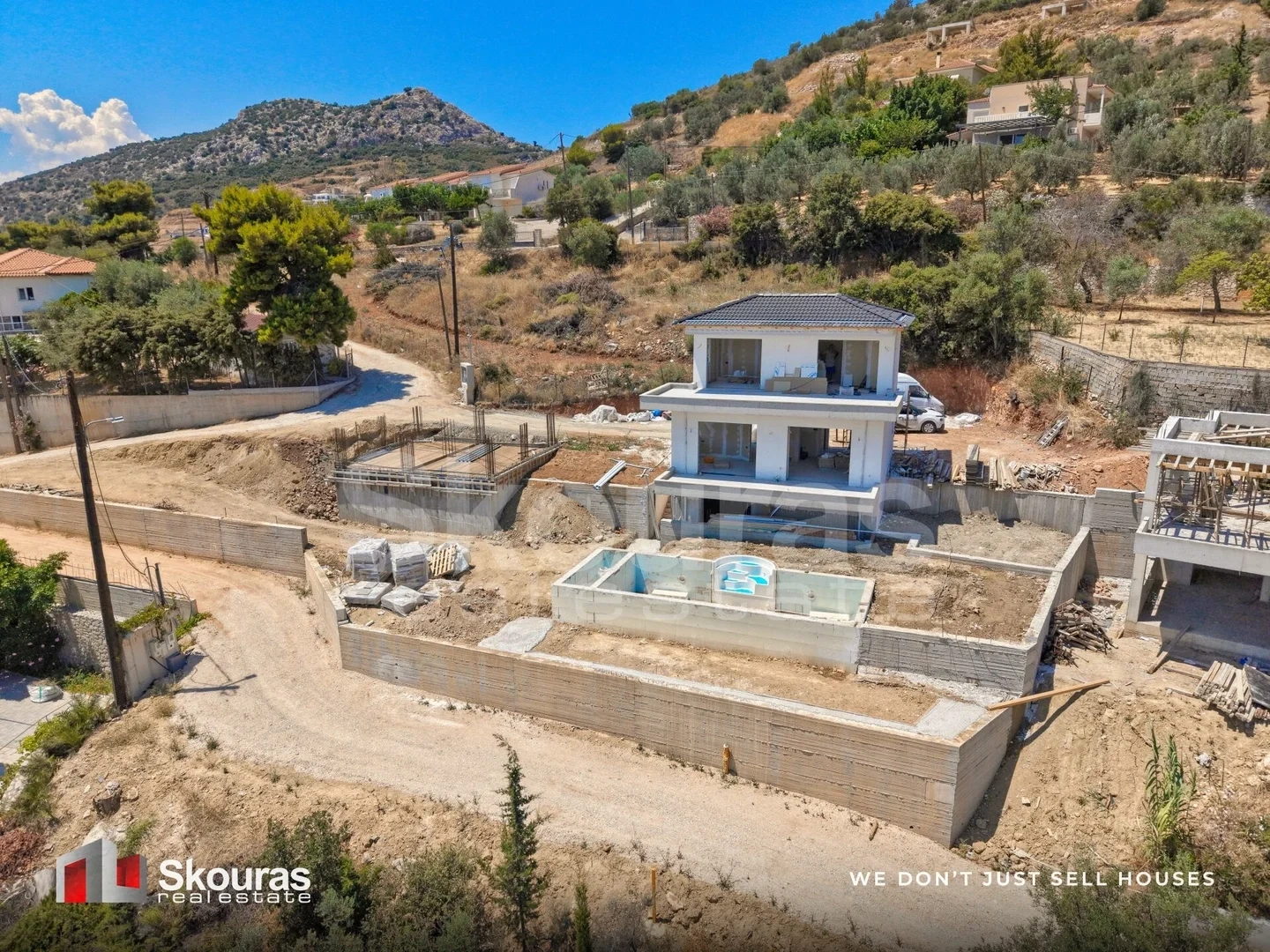 2 - vente maison vue mer tolón péloponnèse grèce