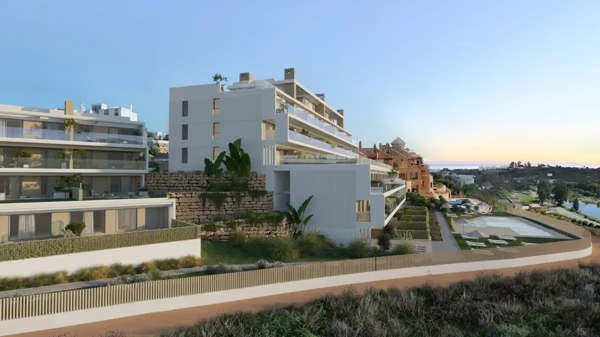 1 - venda apartamento vista de mar estepona - costa del sol andaluzia espanha