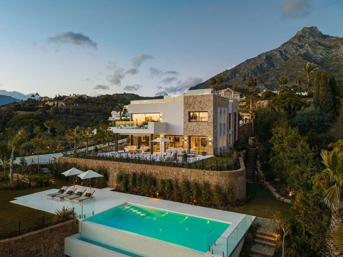 1 - verkoop huis uitzicht op zee marbella - costa del sol andalusië spanje