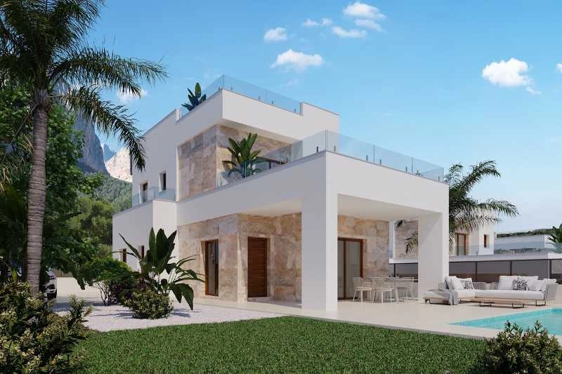 2 - продажа дом вид моря polop - costa blanca валенсия испания