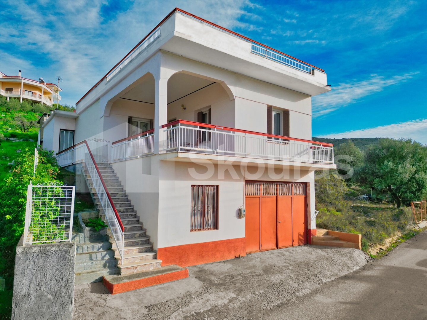 1 - vente maison vue mer íria péloponnèse grèce