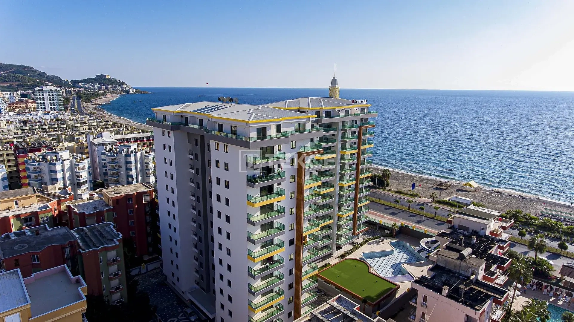 2 - продажа квартира ноги в воде alanya antalya турция