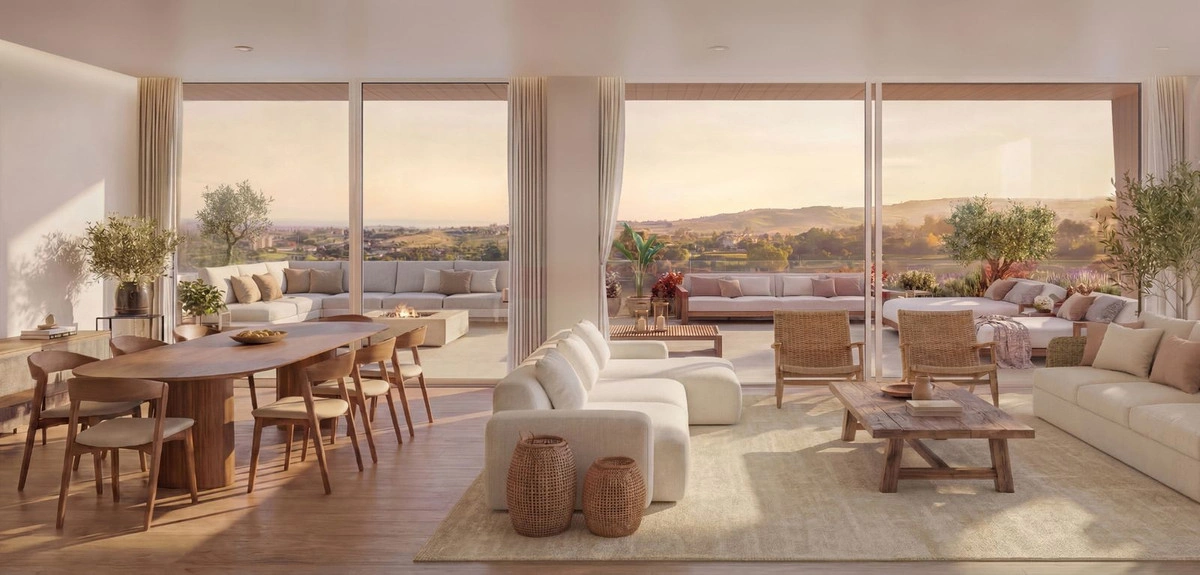 1 - продажа квартира вид моря casares - costa del sol андалусия испания