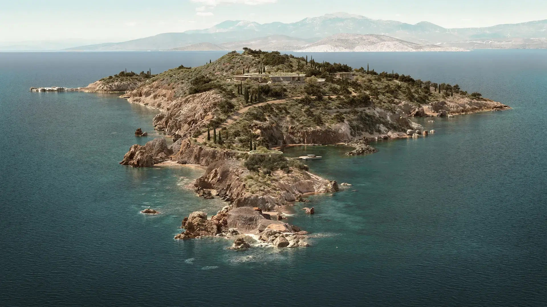 2 - venta isla frente al mar loutraki-perachora peloponeso grecia