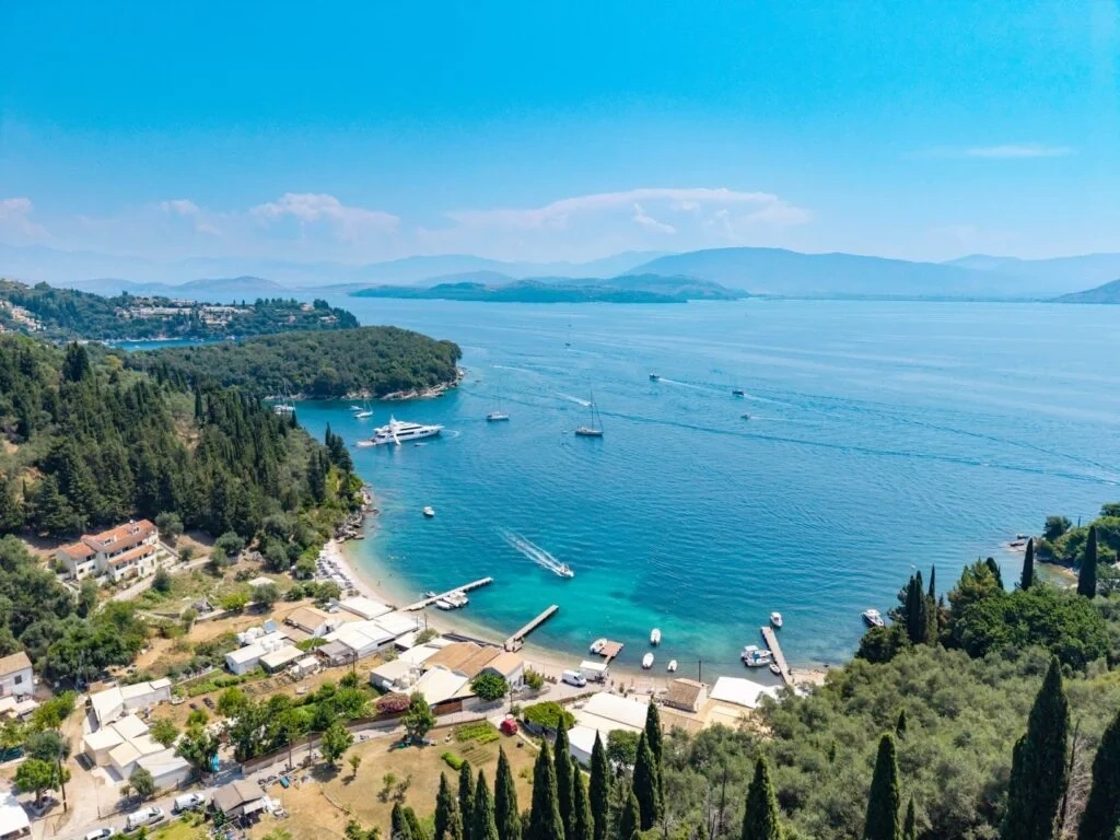 2 - vente villa vue mer agní îles ioniennes grèce