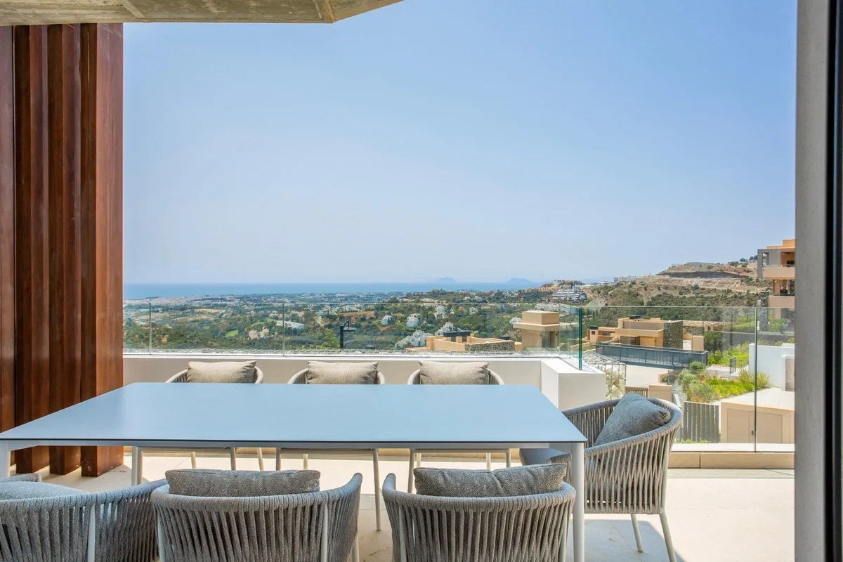 2 - продажа квартира вид моря benahavis - costa del sol андалусия испания