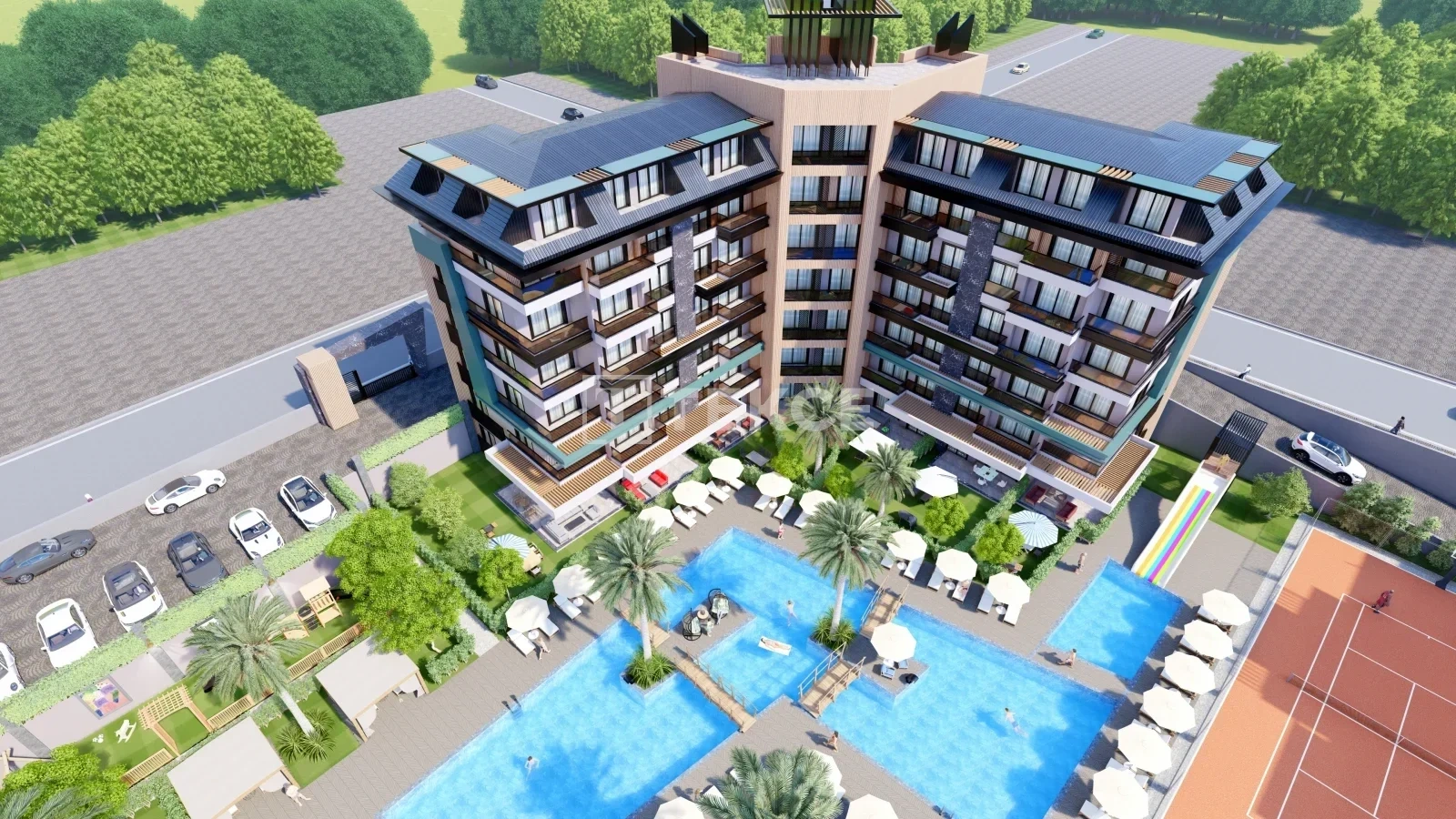 2 - продажа квартира вид моря alanya antalya турция