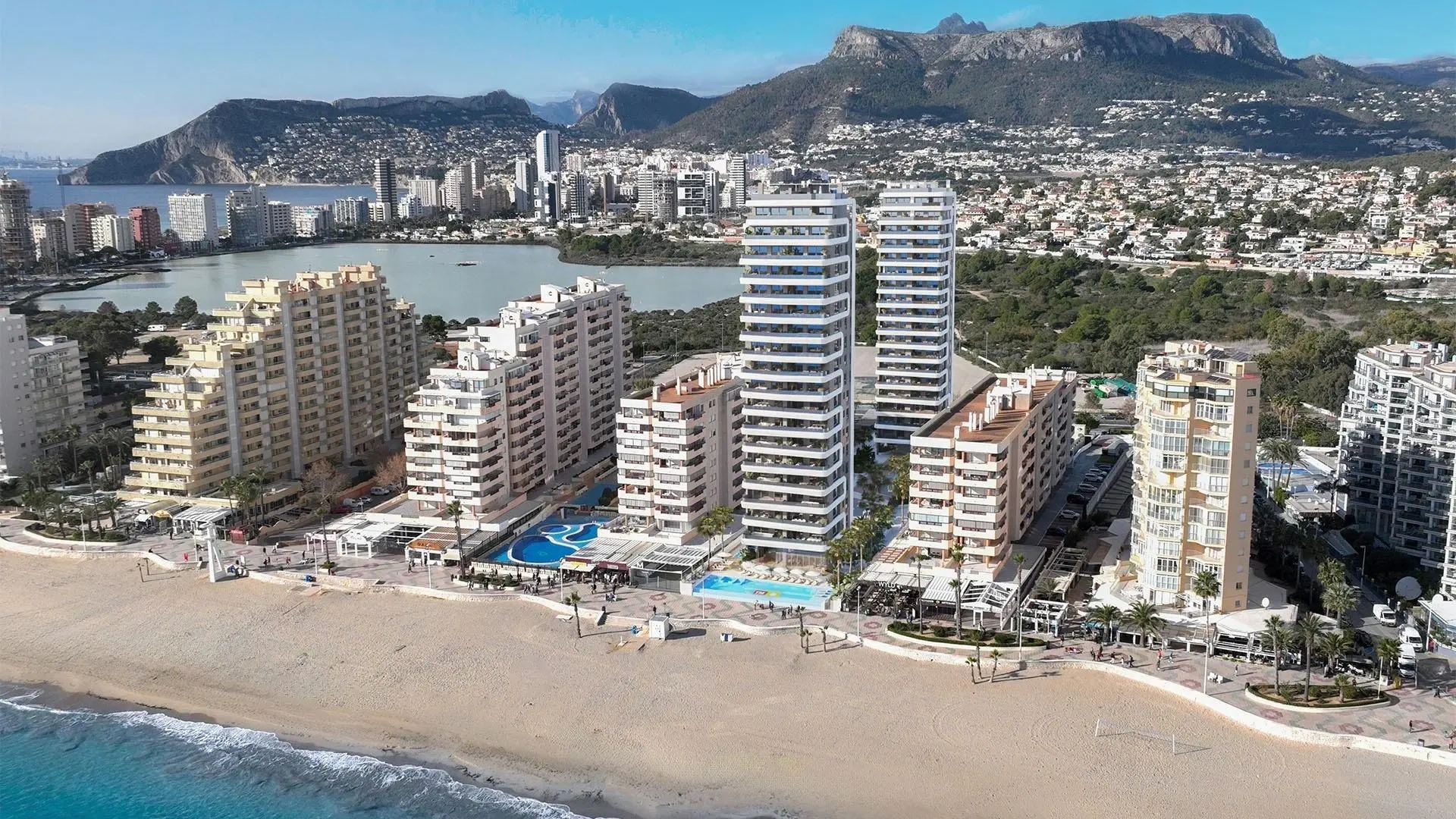 2 - verkauf wohnung direkt am wasser calpe - costa blanca valencia spanien