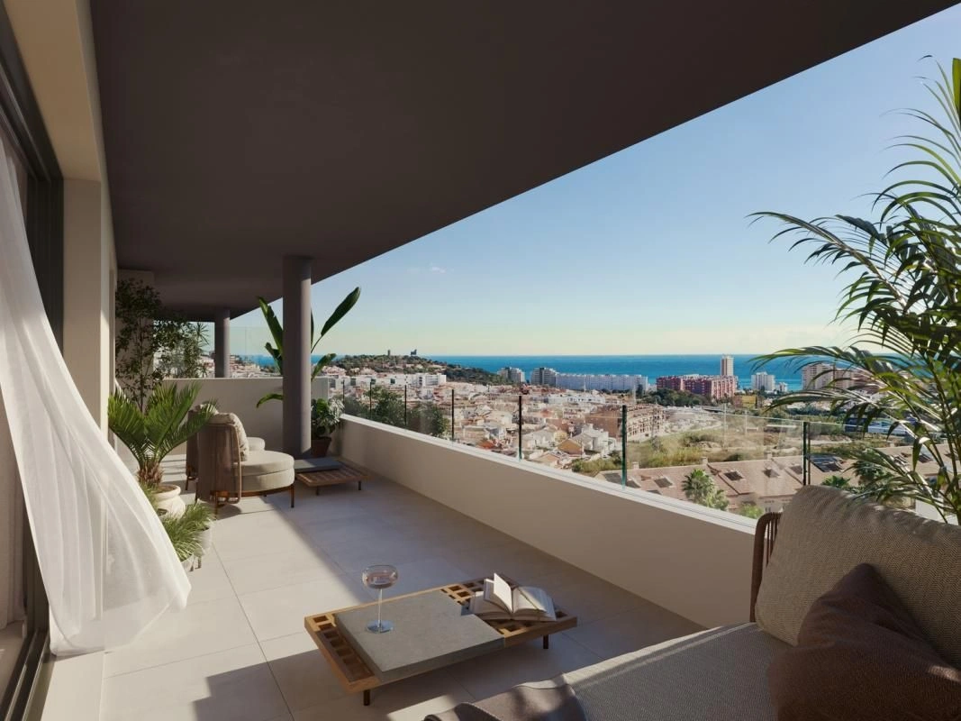 2 - продажа квартира вид моря fuengirola - costa del sol андалусия испания