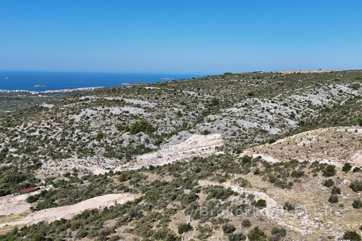 2 - vendita terreno vista mare rogoznica sebenico e tenin croazia