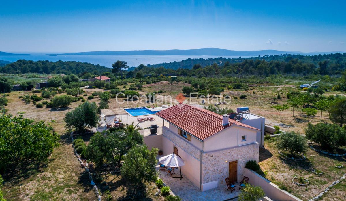 1 - vendita casa vista mare brač spalatino-dalmata croazia
