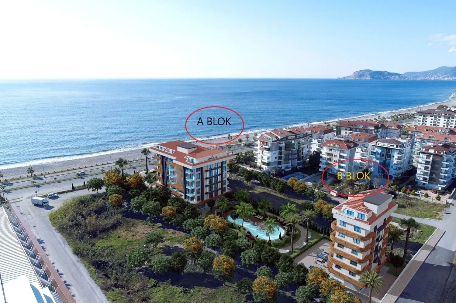 1 - vendita appartamento fronte mare alanya antalya turchia