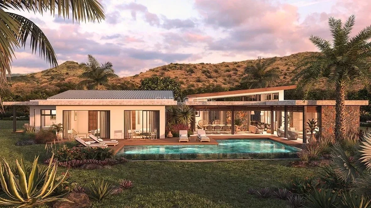 2 - house for sale in tamarin rivière noire mauritius