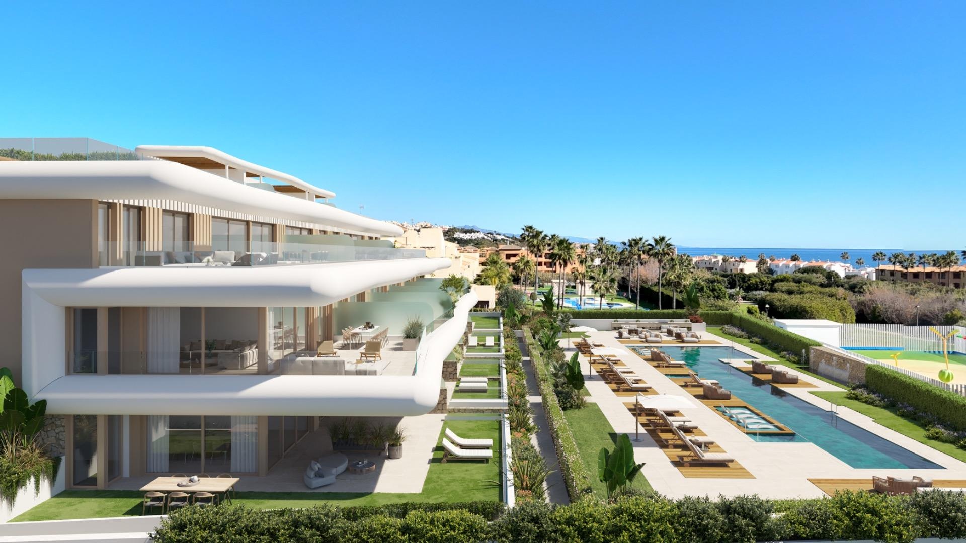 1 - venda apartamento vista de mar casares - costa del sol andaluzia espanha
