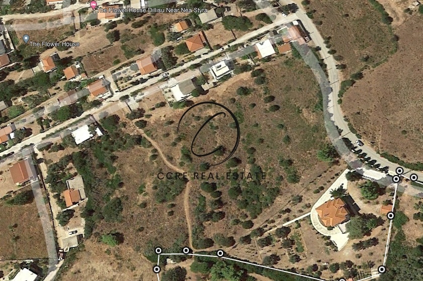 1 - vente terrain vue mer néa stíra grèce centrale grèce
