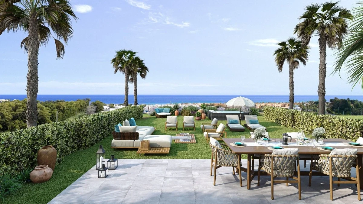 2 - продажа квартира вид моря casares - costa del sol андалусия испания