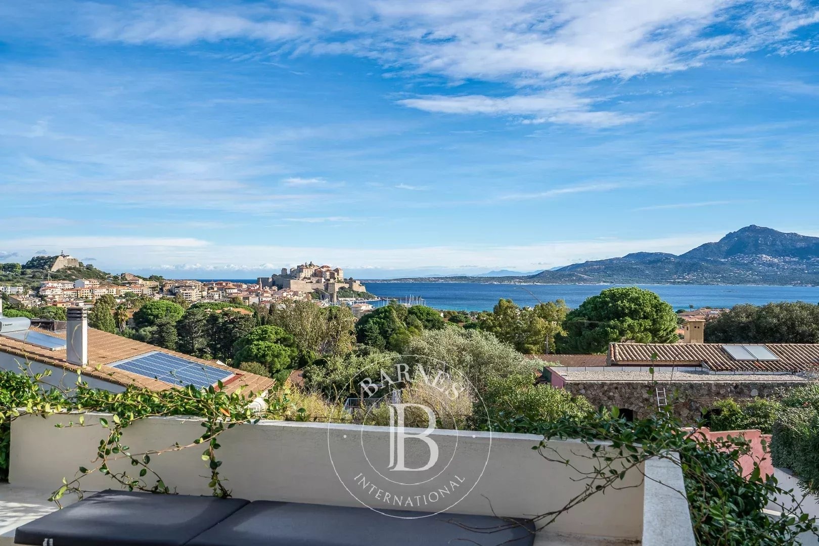 1 - sea view house for vacation rentals in calvi corsica (upper) france