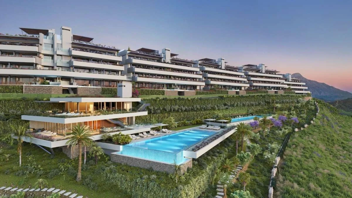 1 - vendita appartamento vista mare benahavis - costa del sol andalusia spagna