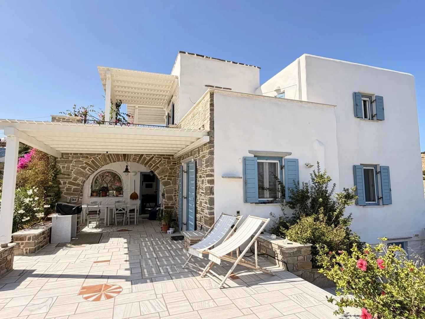 2 - vente maison vue mer paros - cyclades egée méridionale grèce