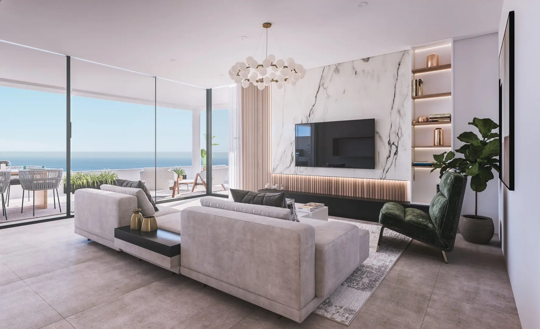 2 - sea view apartment for sale in estepona - costa del sol andalusia spain